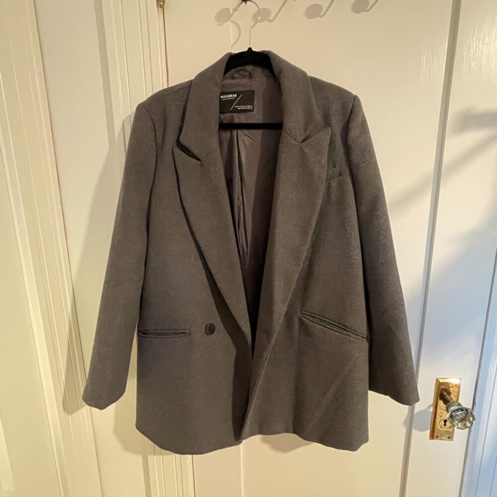 Gray Peacoat - image 2